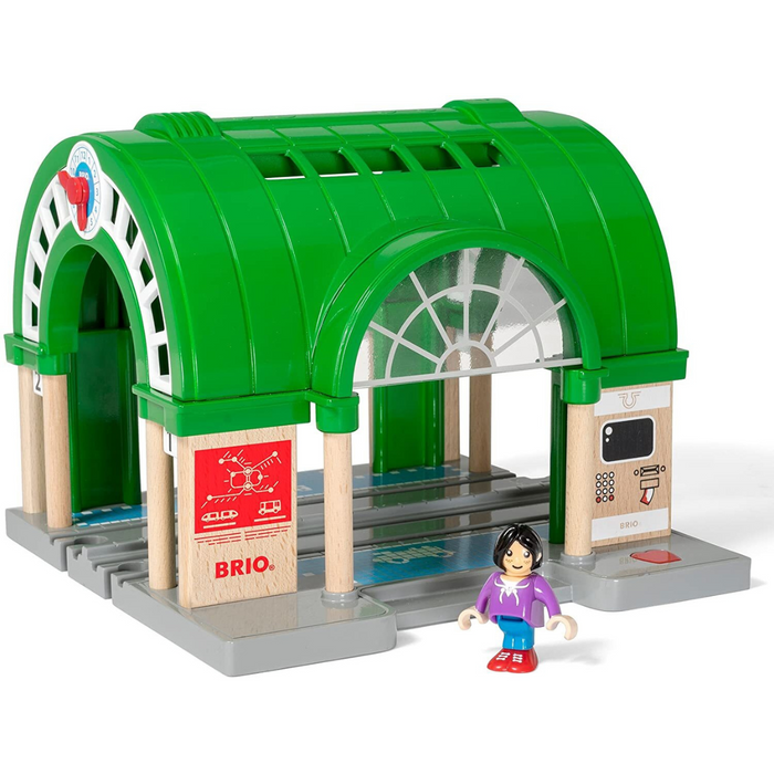 BRIO Central Train Station with Sound 3yrs+