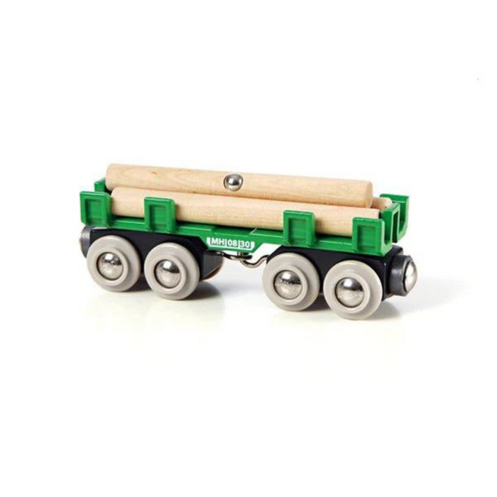 BRIO Lumber Loading Wagon 4pc 3yrs+