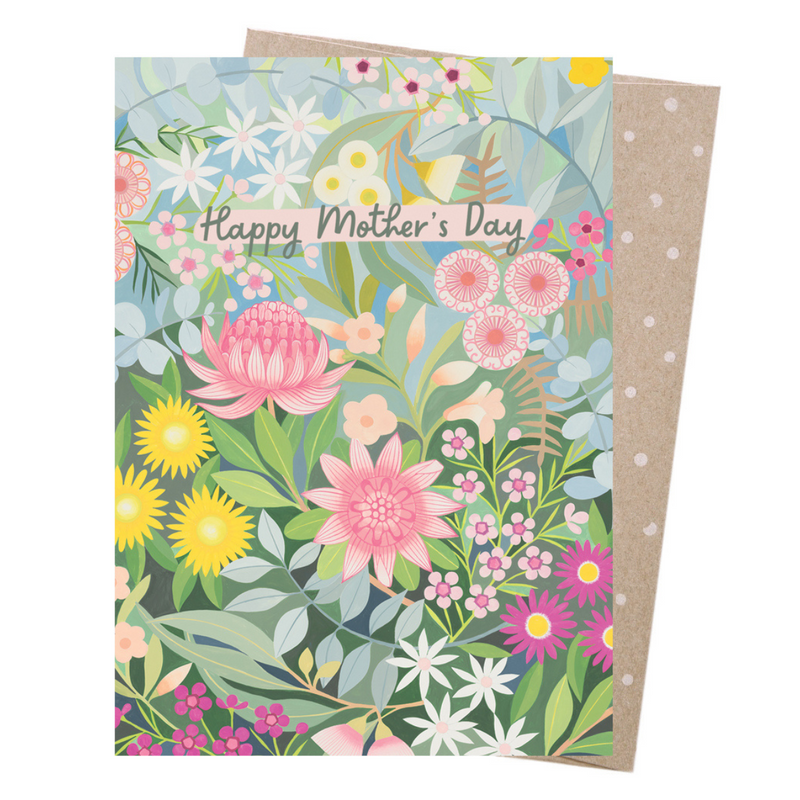 Mothers Day Bush Bouquet Card By Earth Greetings