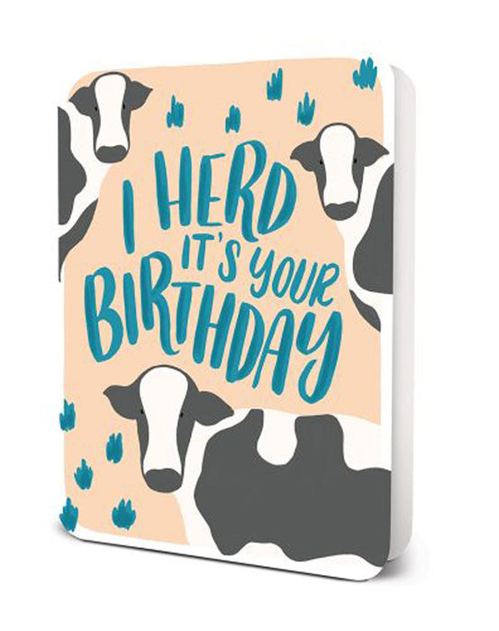 I Herd It's Your Birthday Birthday Card