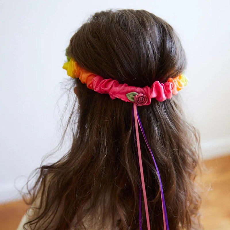 Sarah’s Silks Garlands Rainbow 100% Silk Natural Waldorf Toys Dress Up Pretend & Imaginative Play 3yrs+