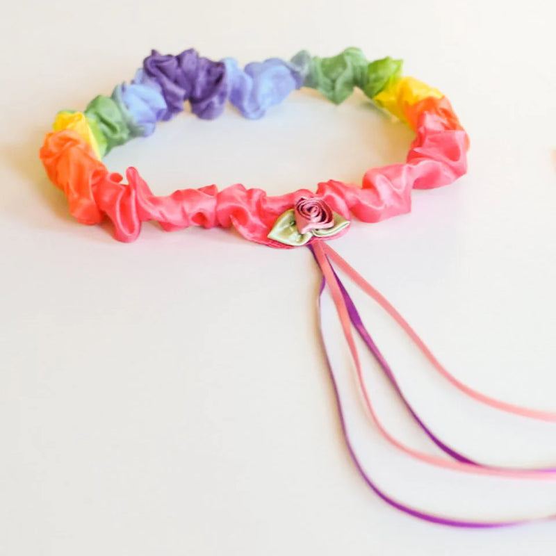 Sarah’s Silks Garlands Rainbow 100% Silk Natural Waldorf Toys Dress Up Pretend & Imaginative Play 3yrs+