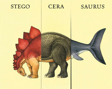 Flip O Saurus (Board Book) Interactive Kids Book by Sara Ball, Britta Drehsen Kids Book