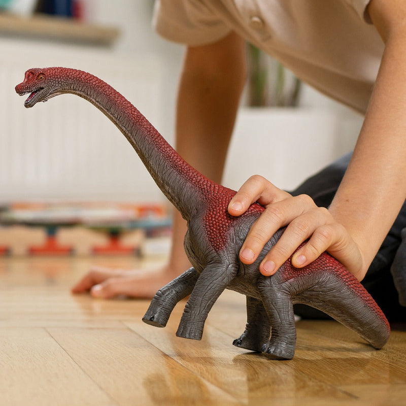 Schleich Brachiosaurus Red Extra Large Figurine Dinosaur Collection Animal Figurines 3yrs+