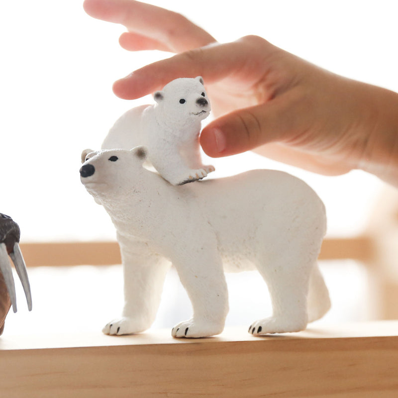 Schleich Polar Bear Figurine Ocean Collection Animal Figurines 3yrs+