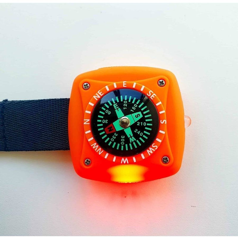 3-in-1 Compass and Super-Bright LED Light Torch Kit by Science and Nature Early Science Outdoor Play 3yrs+