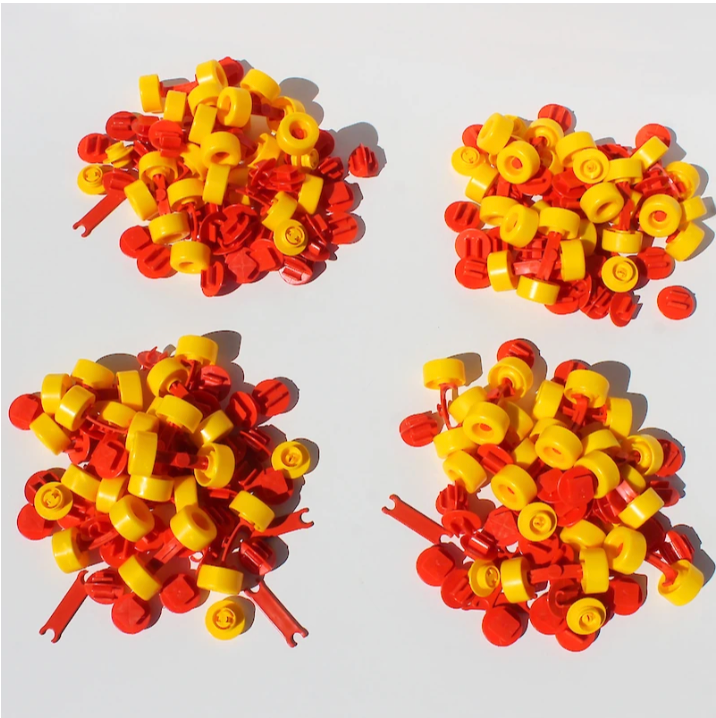 Mobilo Giant Bucket building and construction toys for group of children 4 connector packs + 4 Geo packs 3yrs+ (Bulky Shipping)