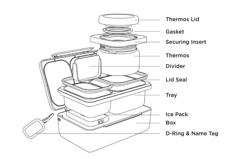 Omie Lunch Box OmieBox UP Insulated 3 Designs Kids Lunch Box Best Seller 9yrs+