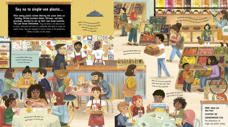 It's Our Business to Make a Better World (Hardcover) by Rebecca Hui, Anneli Bray & Jonah Larson Kids Picture Book Earth Sustainability Book