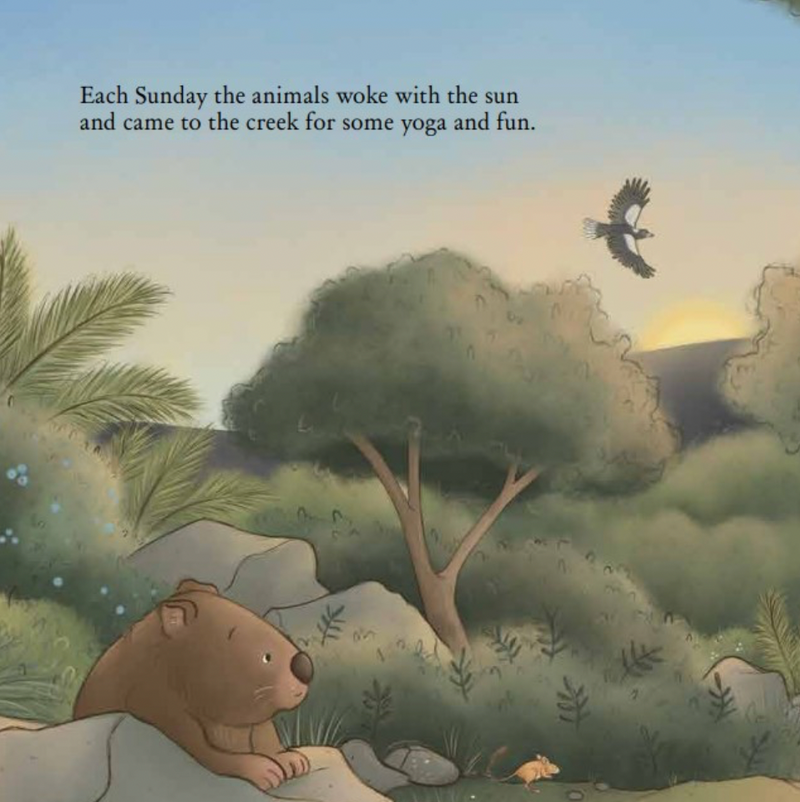 Wombat Dreaming (Hardcover) by Caz Goodwin and Zoë Bennet Kids Picture Book Australian Authors