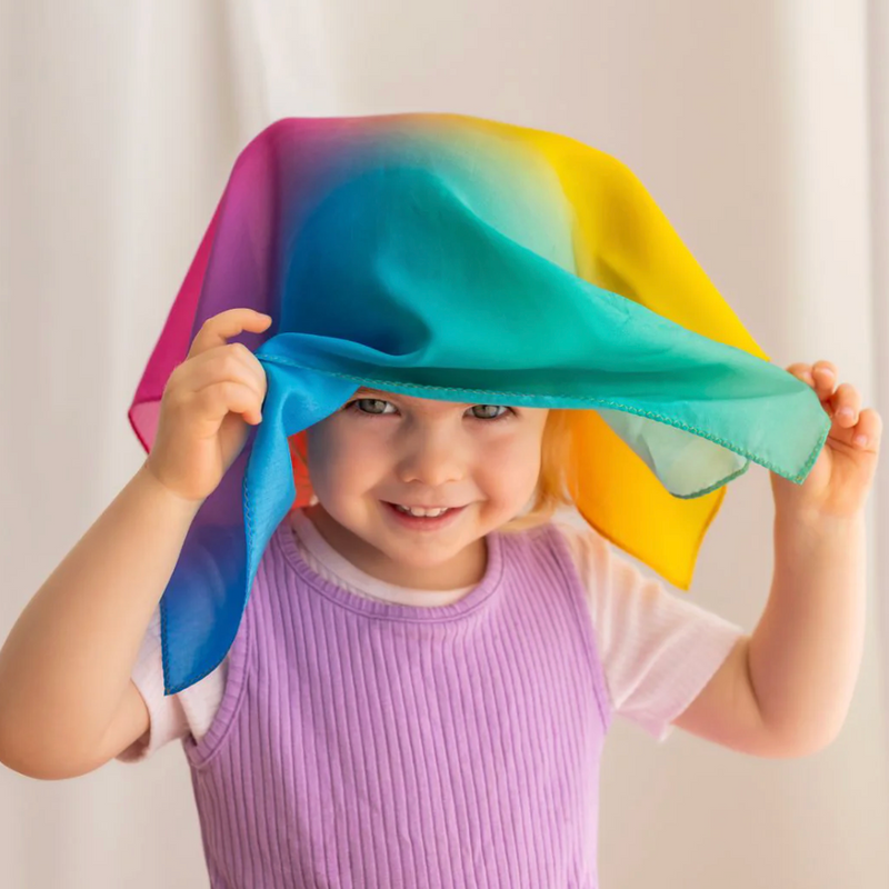 Play Silkies by Play Silkies Australia Rainbow Mini Silk 45cm Individual 0m+