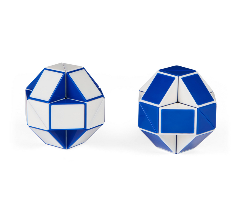 Rubik’s Connector Snake 2pcs Shape Shifting Puzzle Fidget Travel Toys Early Science STEM Toys 8yrs+