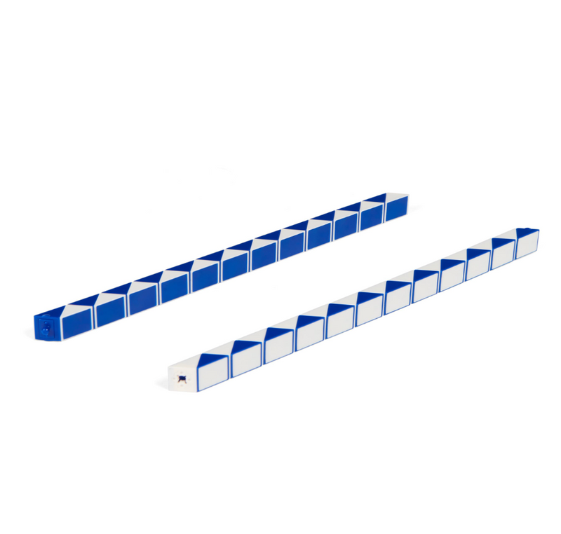 Rubik’s Connector Snake 2pcs Shape Shifting Puzzle Fidget Travel Toys Early Science STEM Toys 8yrs+