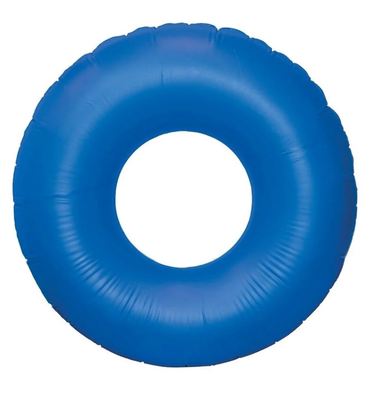 Wahu Big O Shark Inflatable Pool Ring Outdoor Activities for 6yrs+