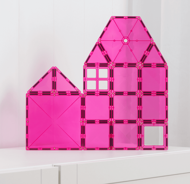 Connetix Tiles Pink Charity Pack 20pc 3yrs+
