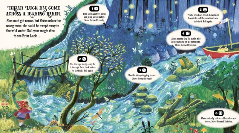 A Roll of The Dice Enchanted Forest Book (Hardcover) By Lauren De Graaf