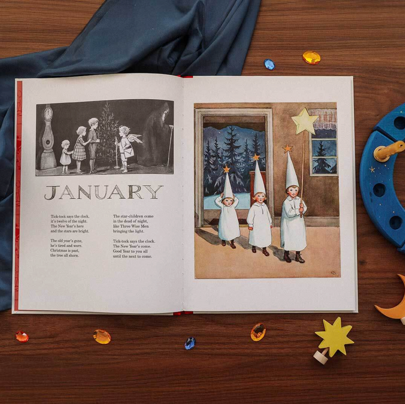 Around the Year (Hardcover) by Elsa Beskow Kids Picture Book