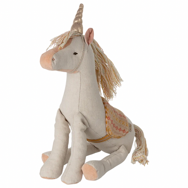 Maileg Medium Unicorn 21cm Toddler Plush Toys Gift Idea for 3yrs+