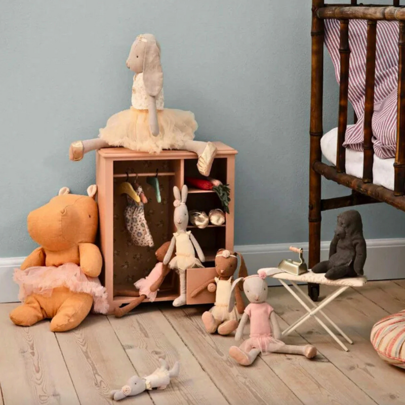 Maileg Wardrobe Large Dark Powder Dollhouse Furniture Pretend & Imaginative play Gift Ideas for 3yrs+