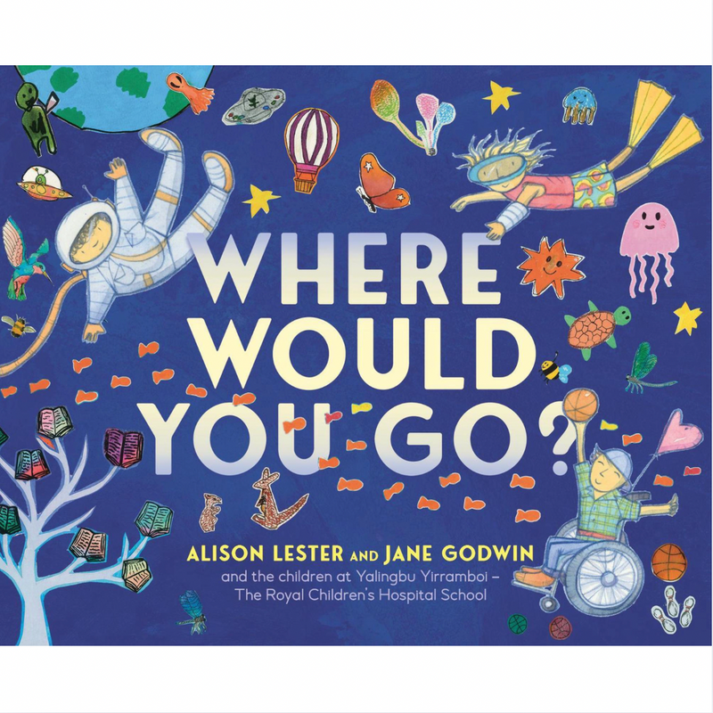 Where Would You Go? (Hardcover) by Alison Lester and Jane Godwin A Inspiring Picture Book About Dreams, Adventures & Coming Home