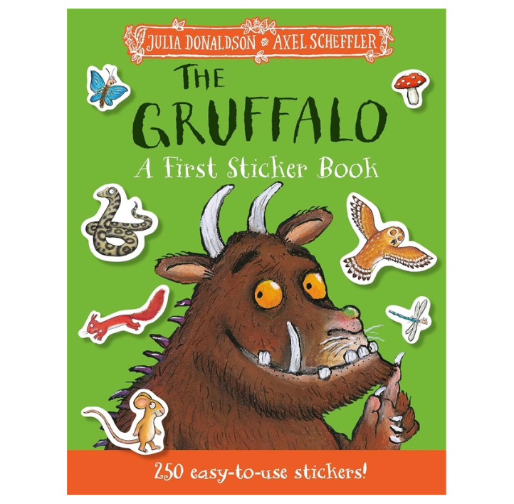 The Gruffalo First Sticker Book with 250 Stickers (Paperback) by Julia Donaldson and Axel Scheffler