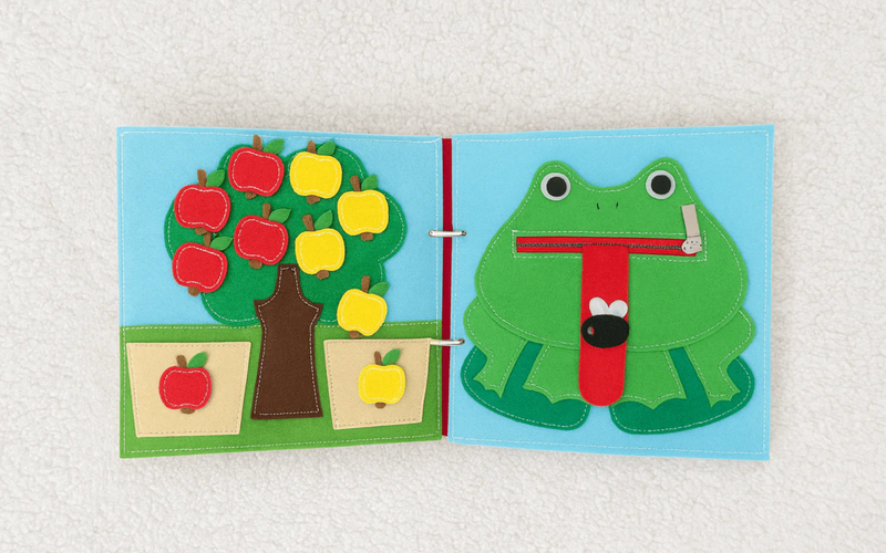 Wondertivity Curious Koala Busy Book Fabric Activity Book Kids Travel Toys 3yrs+
