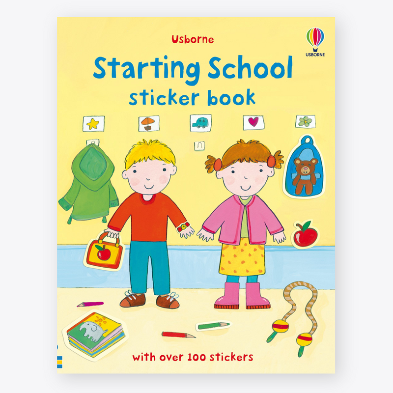 Starting School Sticker Book with over 100 Stickers (Paperback) by Felicity Brooks Activity Book