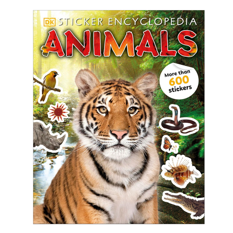 Sticker Encyclopedia Animals Sticker Book with over 600 Stickers (Paperback) by DK Activity Book