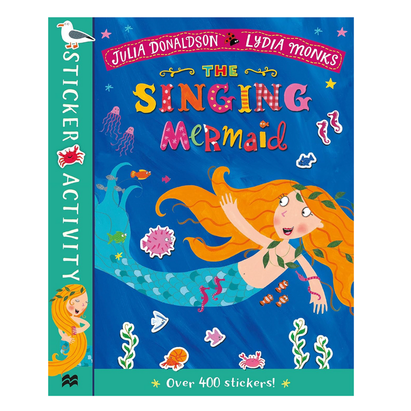 The Singing Mermaid Sticker Activity Book with over 400 Stickers (Paperback) Art and Craft for Kids