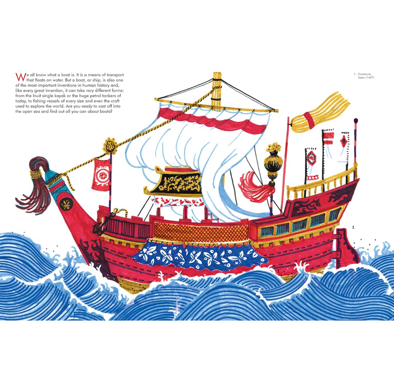 Big Book of Boats (Hardcover) Kids Picture Book Clearance
