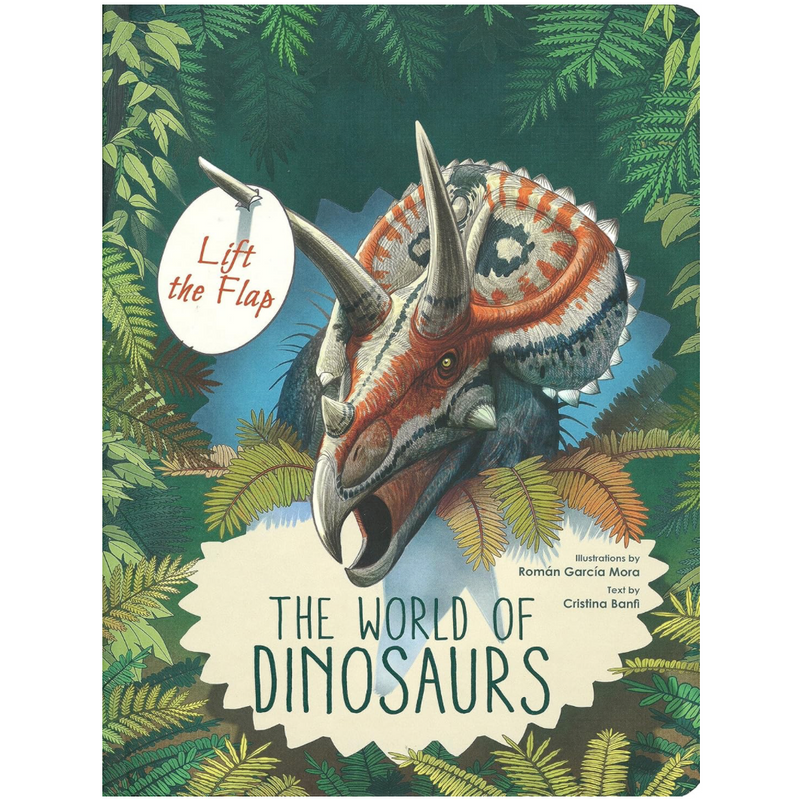 Lift the Flap: The World Of Dinosaurs (Hardcover) Kids Book