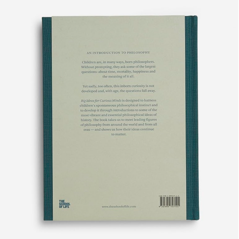 Big Ideas for Curious Minds An Introduction to Philosophy (Hardcover) Non-Fiction Kids Book 9yrs+