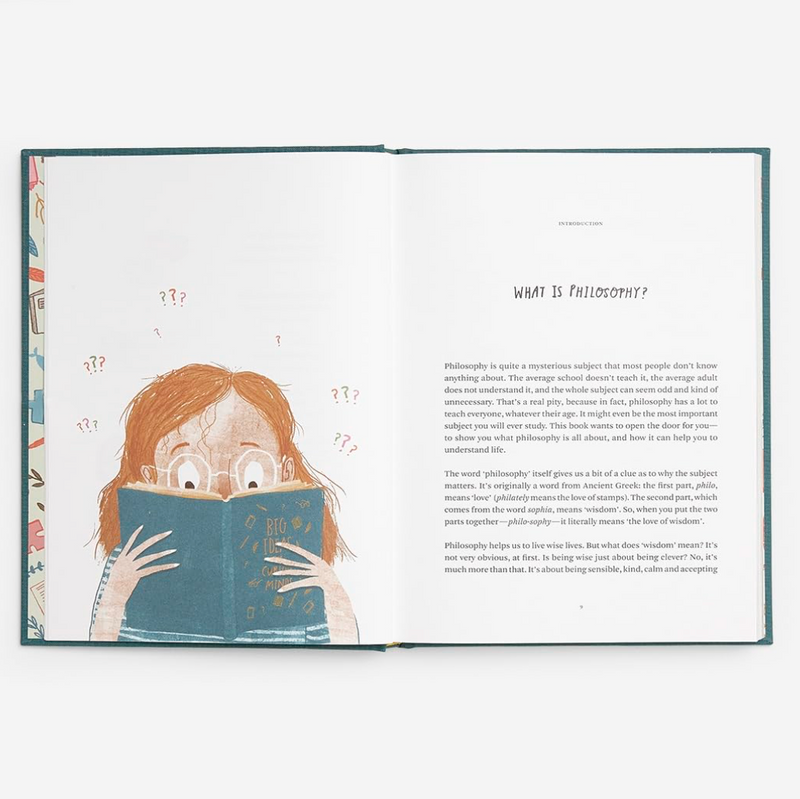 Big Ideas for Curious Minds An Introduction to Philosophy (Hardcover) Non-Fiction Kids Book 9yrs+