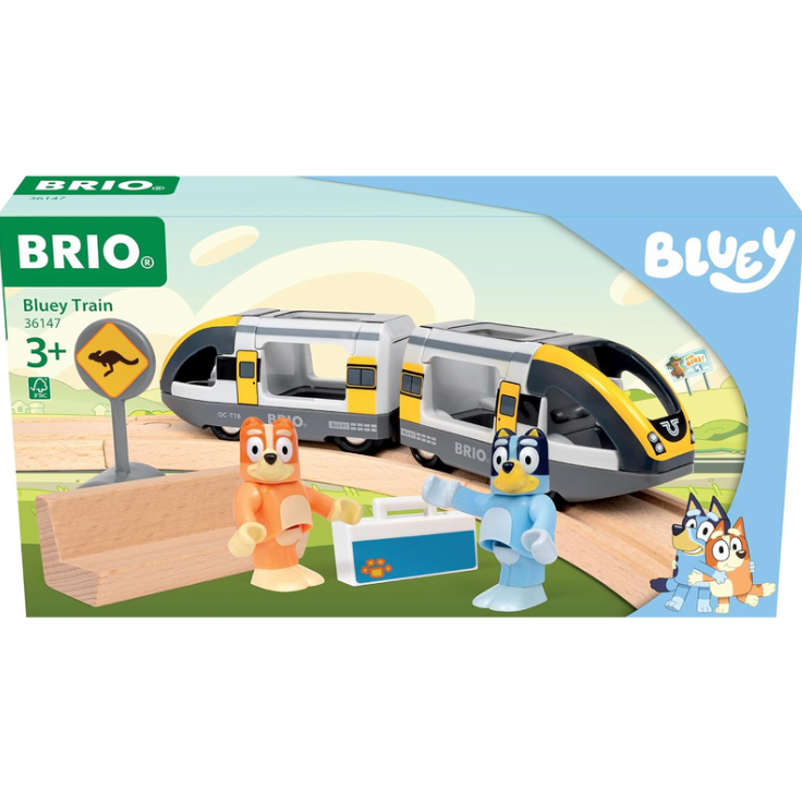 BRIO Bluey Train 7pcs 3yrs+