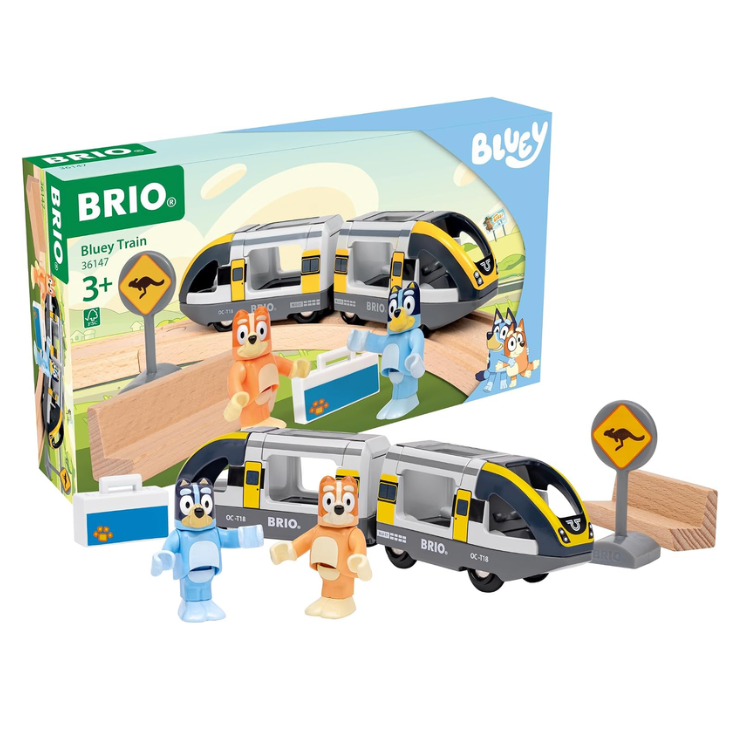 BRIO Bluey Train 7pcs 3yrs+