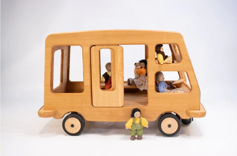 Drewart Camper Van Wooden Toys Vehicles Best Seller 3yrs+ (Bulky Shipping)