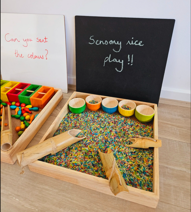 Qtoys Montessori Sand Tray 3yrs+