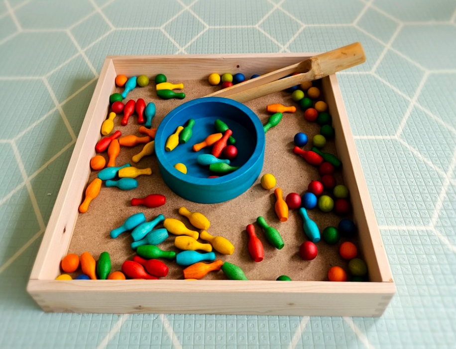 Qtoys Montessori Sand Tray 3yrs+