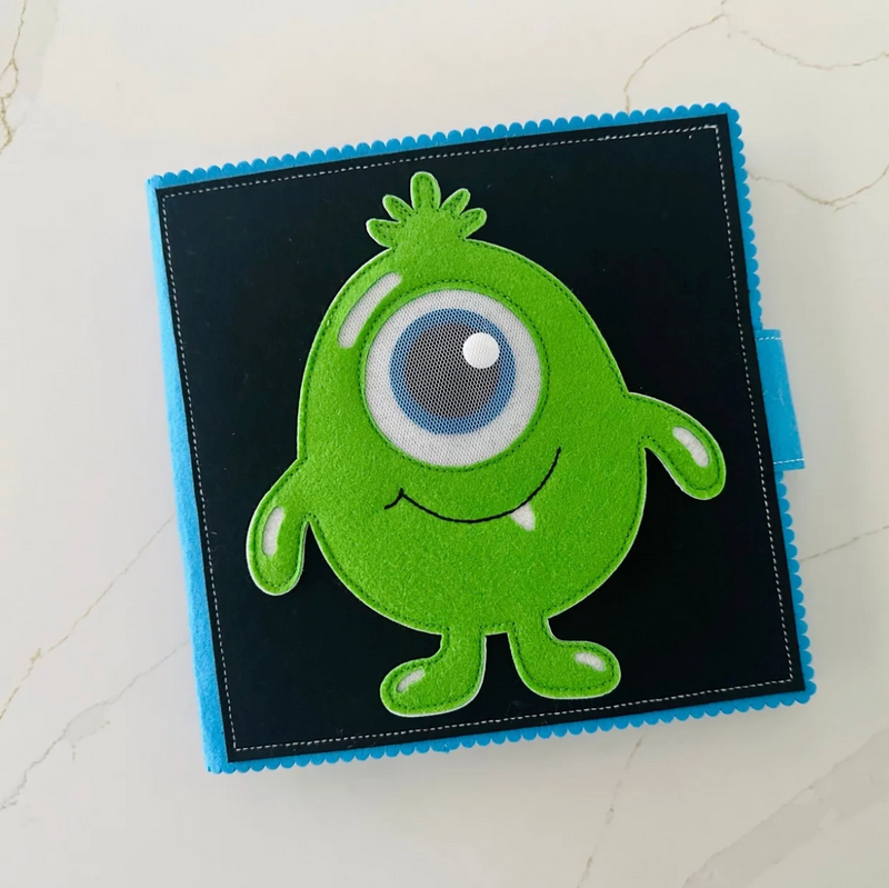 Wondertivity Outer Space Fabric Activity Book Kids Interactive Book Travel Toys 3yrs+