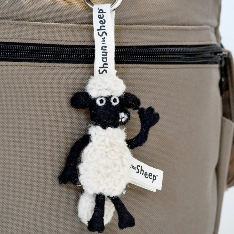 Tara Treasures New Shaun The Sheep Felt Sheep Shaun Keychain Travel Toys 3yrs+