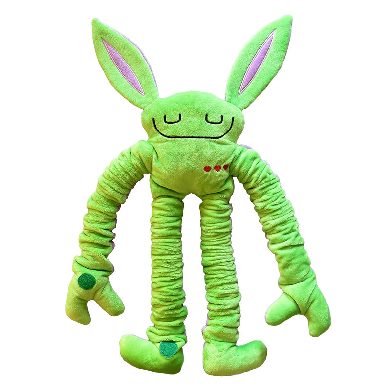 Bumpas Mushies Sensory Retractable Stretch and Pop long Limbs Give you a Hug Double Sided Plush Toys Developmental Toys for Toddlers Gifts Idea 12m+