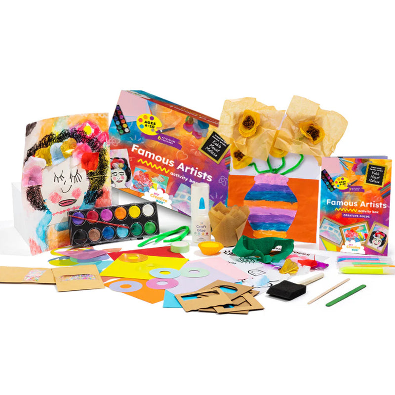 My Creative Box LARGE Famous Artists Craft Box Best Seller Art and craft for kids Most Loved in Store Gifting Idea for 3yrs+