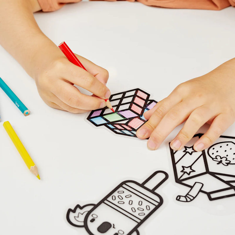 Tiger Tribe Shrinkorama Bag Tag Art and craft for kids 4yrs+