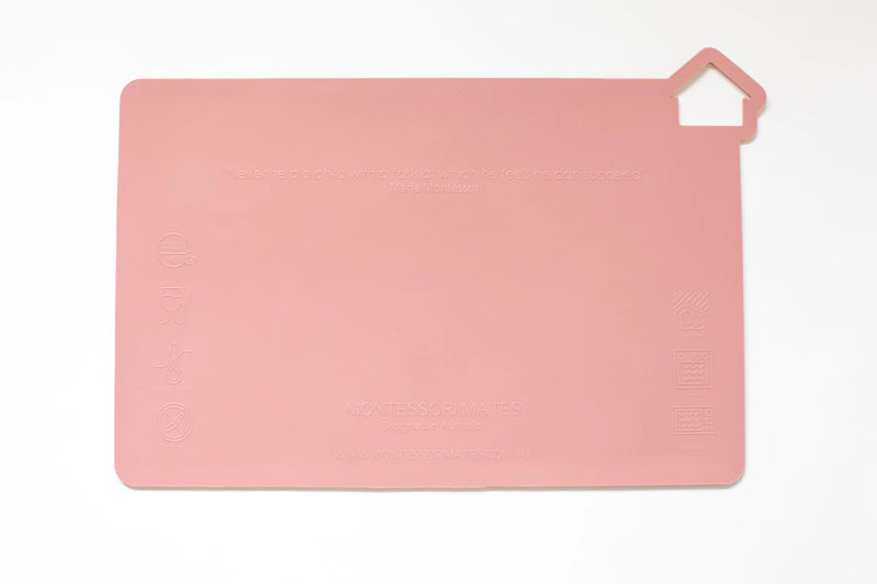 Montessori Mates Silicone Placemat 3 Colour Options Baby Montessori Practical Life Materials Baby Gifts Idea 6m+