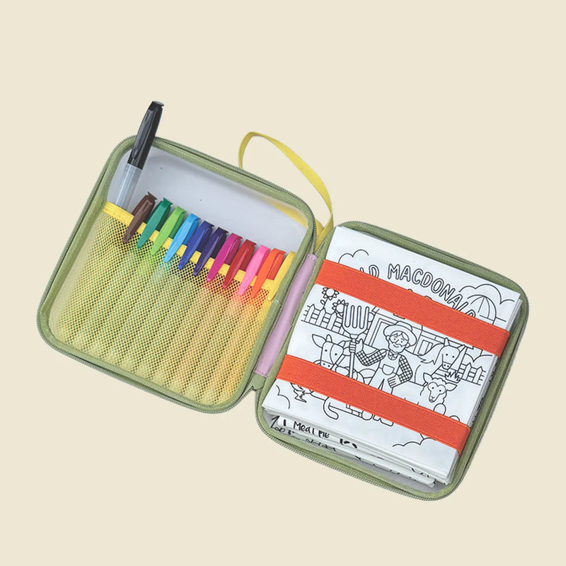 Hey Doodle Travel Case Art and Craft for Kids Travel Toy Best Seller 3yrs+