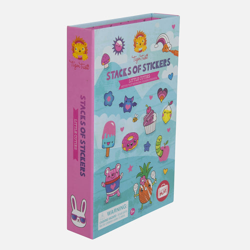 Tiger Tribe Stacks of Stickers Little Cuties Art and craft for kids 5yrs+