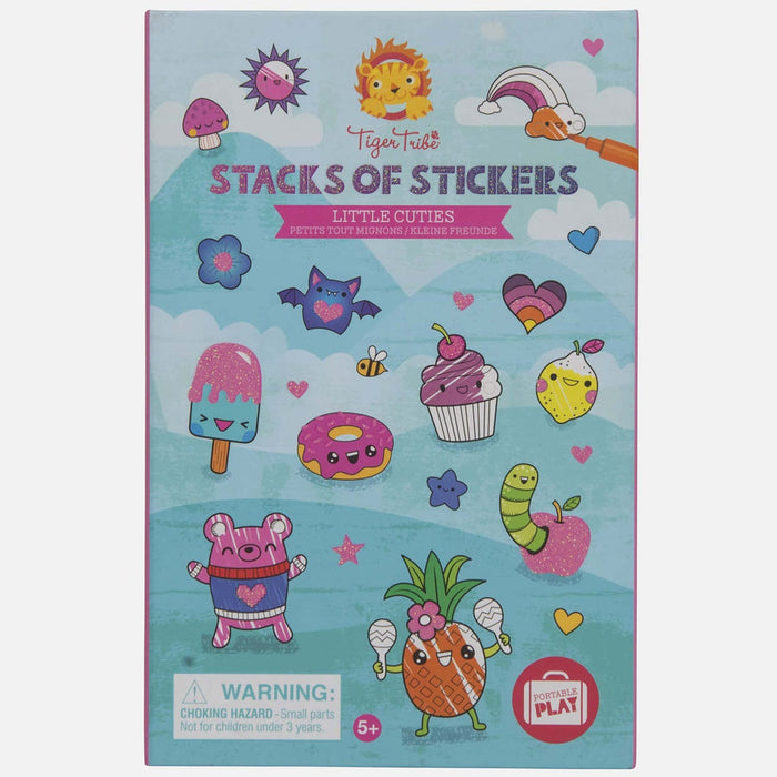TigerTribe Stacks of Stickers Little Cuties 5yrs+