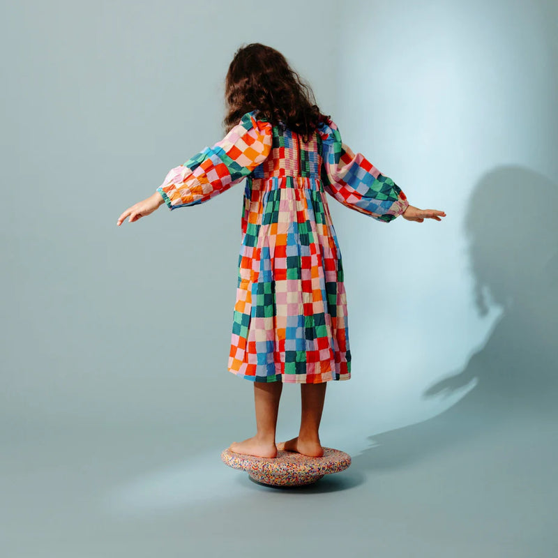 Stapelstein Stepping Stones Super Confetti Balancing UFO Board Developmental Toys for Toddlers Gifts Idea Best Seller 12m+