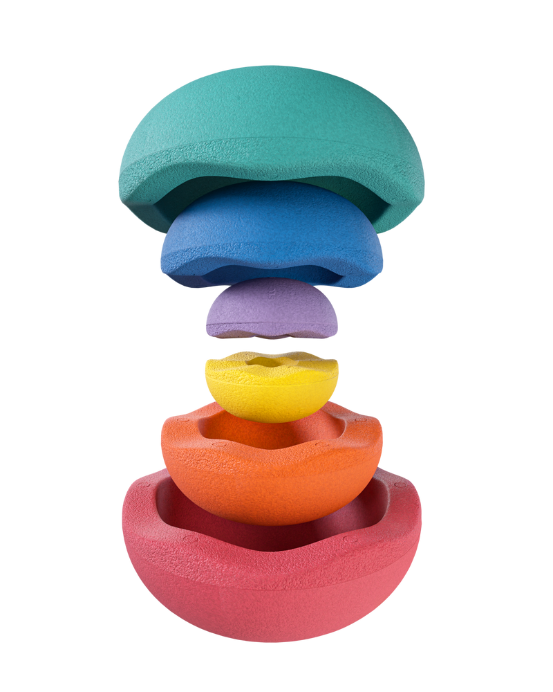 Stapelstein Stepping Stones Inside Rainbow Classic Developmental Toys for Toddlers Gifts Idea Retired 12m+