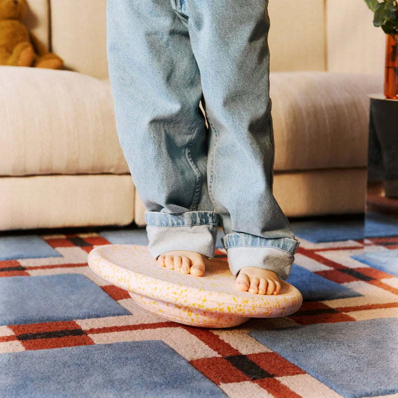 Stapelstein Stepping Stones Petal Pink Gold Balancing UFO Board Easter Limited Edition Developmental Toys for Toddlers Gifts Idea 12m+